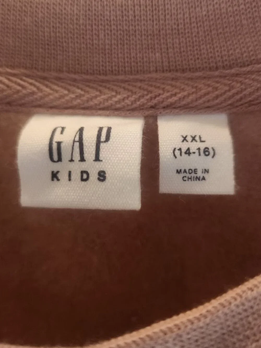 Gap Kids Graphic Peanuts Sweatshirt - Rose/Dusty Pink - XXL 14-16 - Never worn